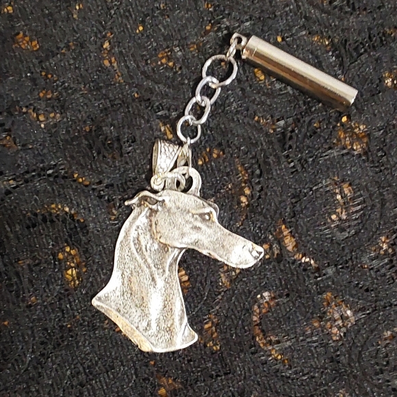 UNISEX...WEIMARANER/GREY HOUND/WHIPPET DOG NECKLACE - Picture 5 of 6